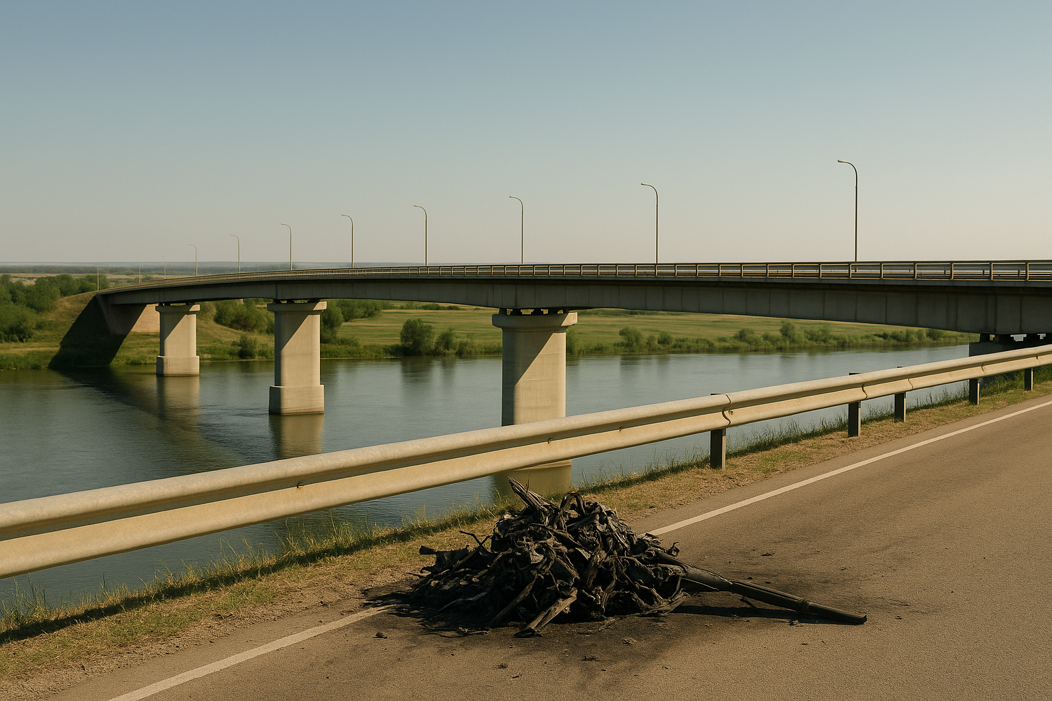 Masovni napad dronovima na Volgogradsku regiju: Privremeno zatvoren promet preko mosta na Donu