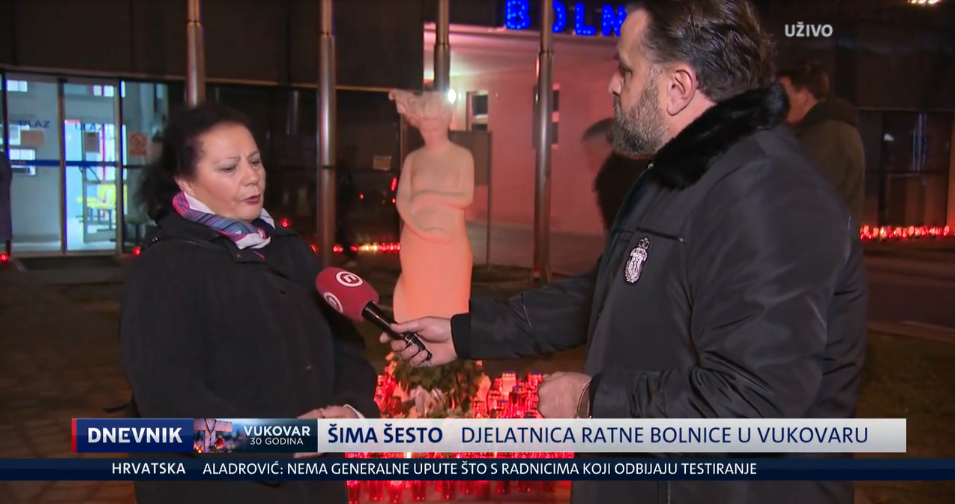 Djelatnica ratne bolnice u Vukovaru prisjetila se najtežih trenutaka opsade i poručila: "Ovaj grad je sveta zemlja zalivena nevinom krvlju"