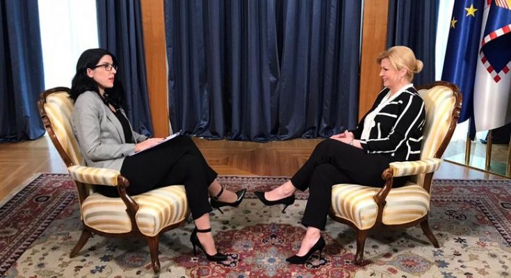 Grabar-Kitarović: Ako Bandić bude osuđen u zatvor ću mu nositi kolače