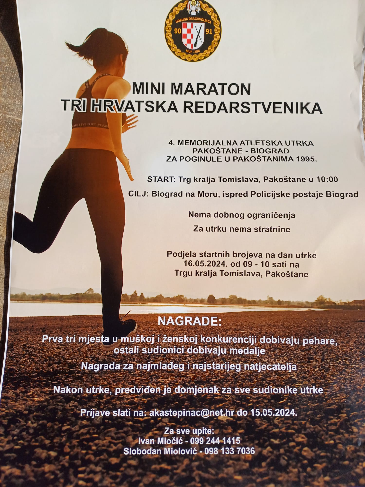 MINI MARATON "TRI HRVATSKA REDARSTVENIKA"