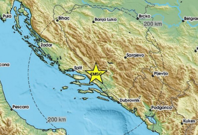 Imoćane preplašio prilično jak potres: ‘Dobro je zdrmalo, jedan od snažnijih’