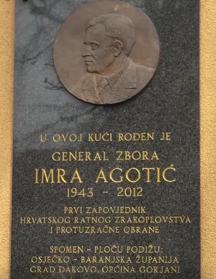 Počast generalu Imri Agotiću