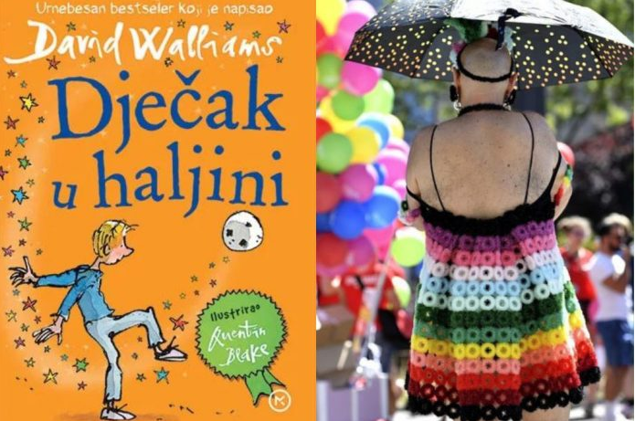 LGBT indoktrinacija javnim novcem: Kostrenskoj djeci knjiga ‘Dječak u haljini’