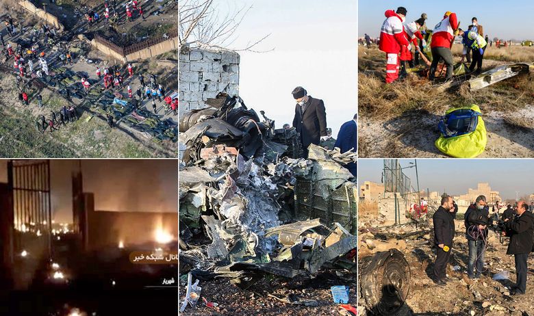 NEMA PREŽIVJELIH  VELIKA ZRAKOPLOVNA NESREĆA U IRANU Neposredno nakon polijetanja u Teheranu se srušio ukrajinski Boeing 737 sa 176 putnika, pojavila se snimka pada