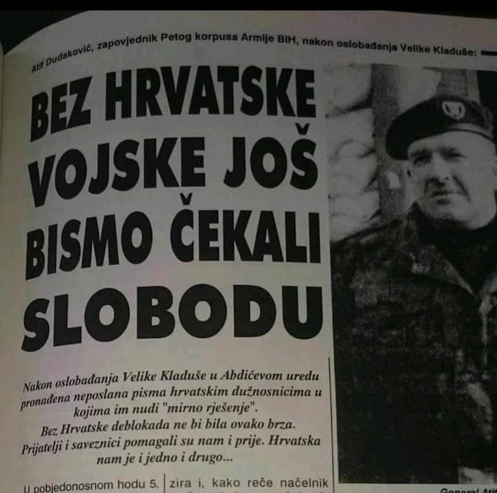 HRVATI OPET NA METI SARAJEVA: DOK JE BILO GUSTO HVALILI SU NAS - DANAS SMO ZA NJIH "AGRESORI" I SUDIONICI "UZP"
