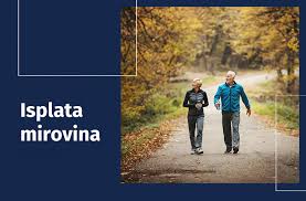 Isplata mirovina za kolovoz 2020.