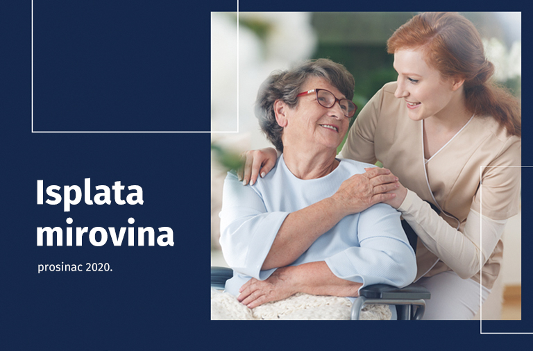 Isplata mirovina za prosinac 2020.