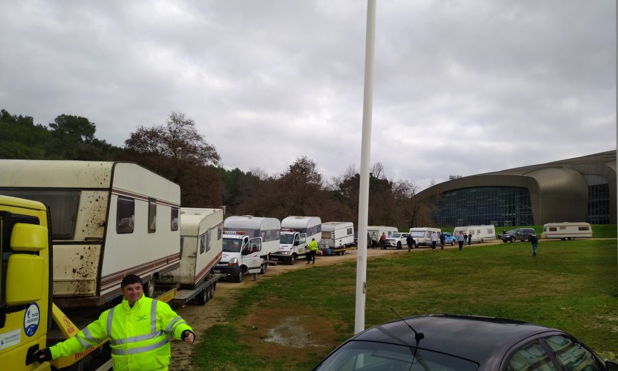 Iz Istre krenuo konvoj s kamp kućicama prema potresom pogođenim područjima