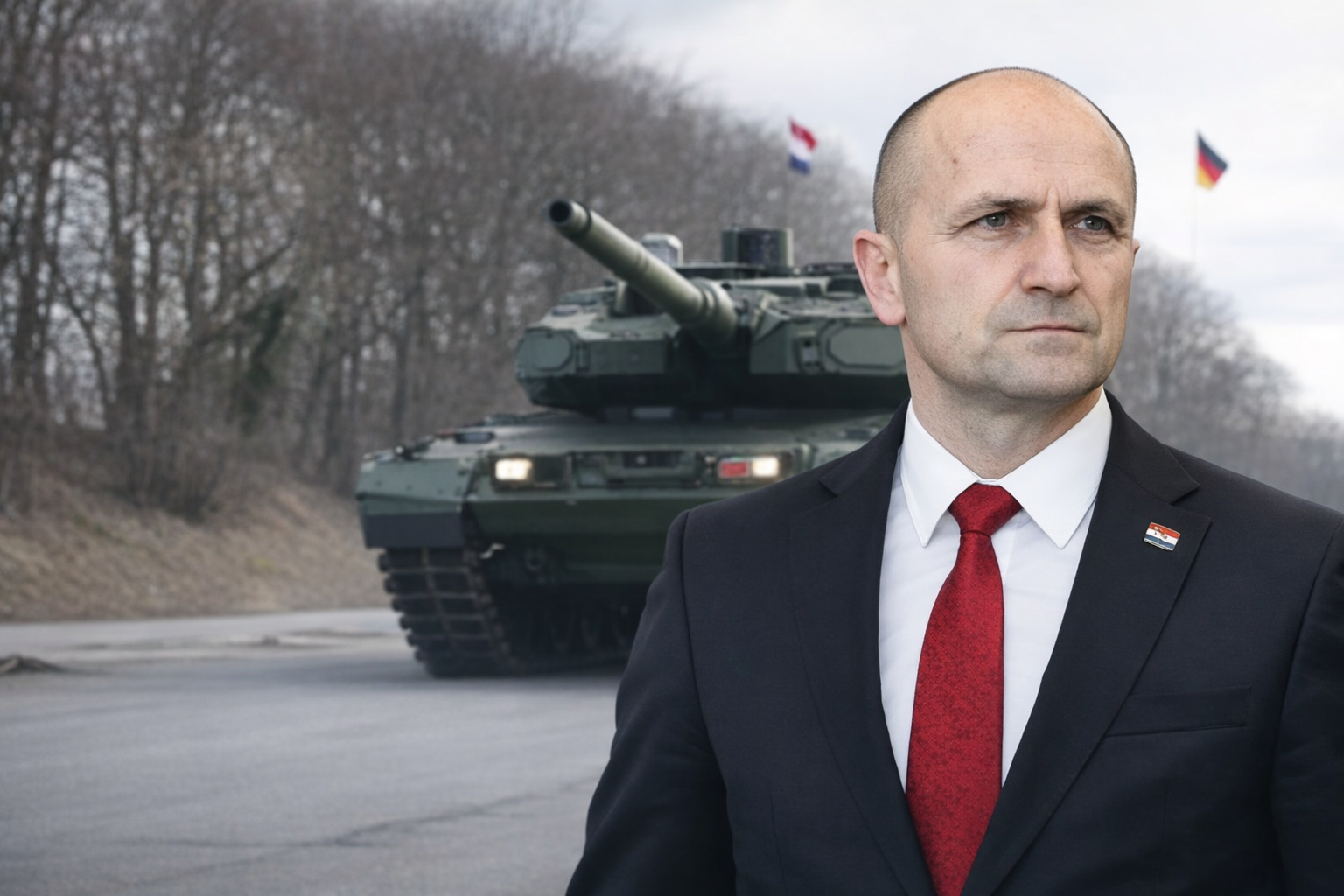 Anušić u Münchenu: Predstavljene sposobnosti Leoparda 2A8 za Hrvatsku vojsku