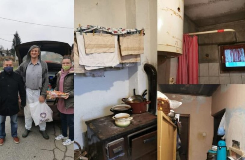 SUZE BOLESNOG RATNIKA: Donijeli mu poklone za Božić. Pogledajte kako živi…