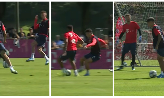 [VIDEO] KOVAČ OSTAVIO PERIŠIĆA NA KLUPI, A ON NAPRAVIO SHOW NA TRENINGU: Pogledajte što radi braničima uoči Zvezde