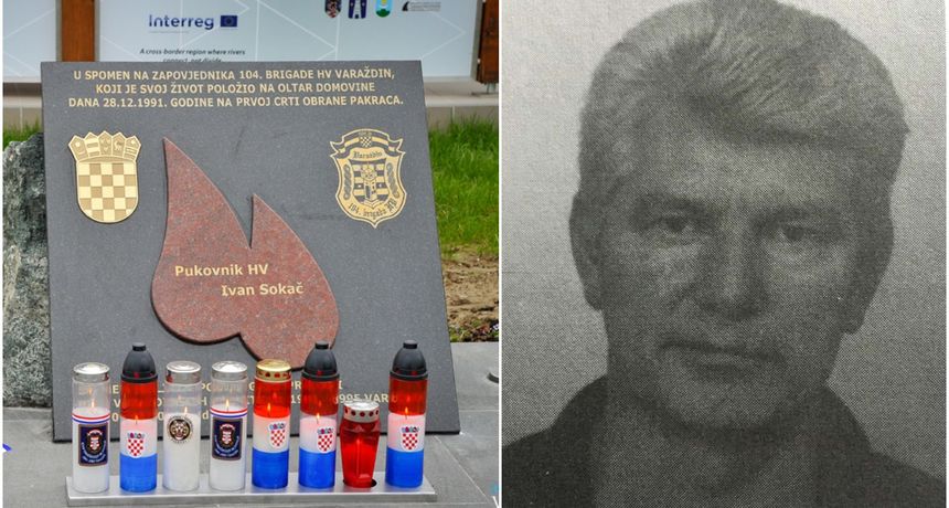 U SPOMEN Prije 31 godinu poginuo je Ivan Sokač zapovjednik 104. varaždinske brigade Hrvatske vojske