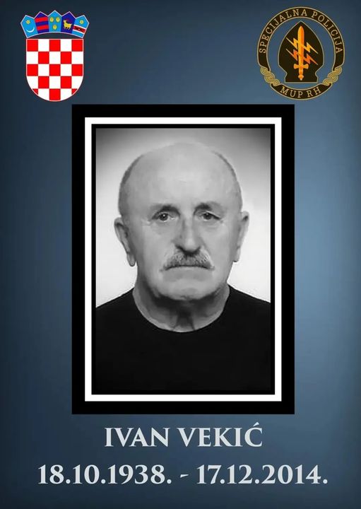 IN MEMORIAM - 17. prosinca 2014. preminuo Ivan Vekić