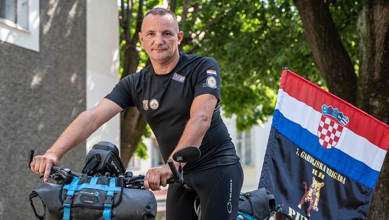 POZIV NA ISPRAĆAJ  IVICE NERERA - BICIKLOM IZ VARAŽDINA U BEČKO NOVO MESTO - ČAKOVEC