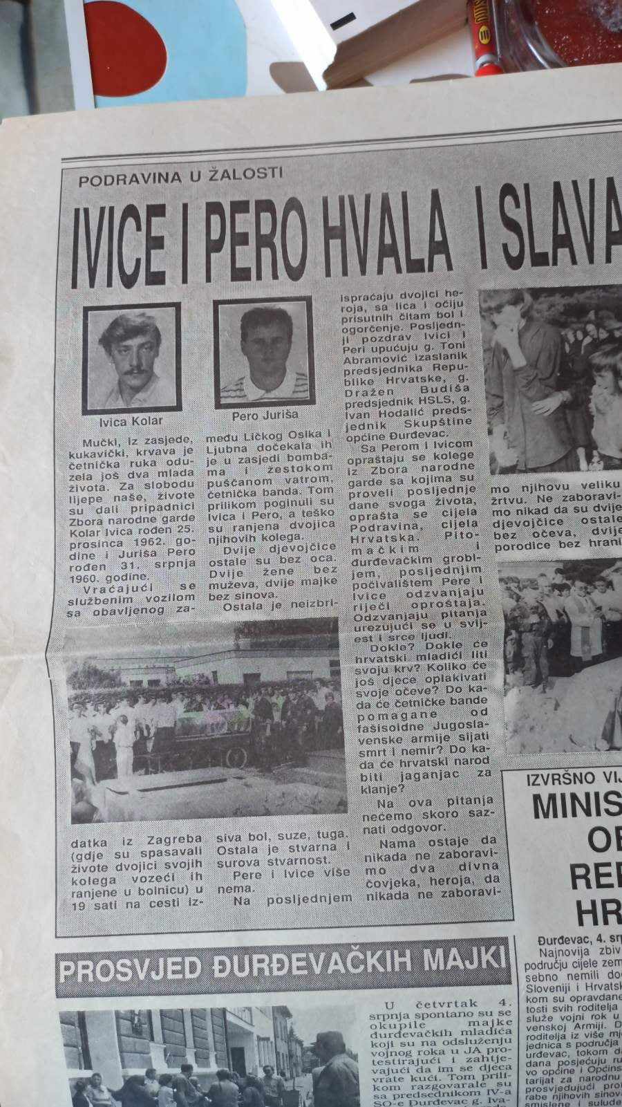 „U ime Republike Hrvatske ……..“ - tužno sjećanje