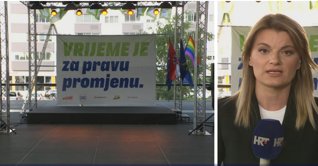 Pljesak i uzvici u Tomaševićom stožeru nakon objave izlaznih anketa