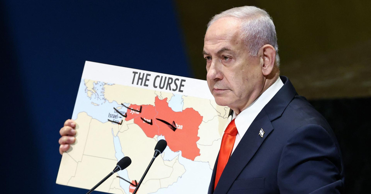 Netanyahu stigao za pozornicu, deseci delegata napustili dvoranu! Mahao je kartom i prijetio: ‘I vi biste mogli nestati‘