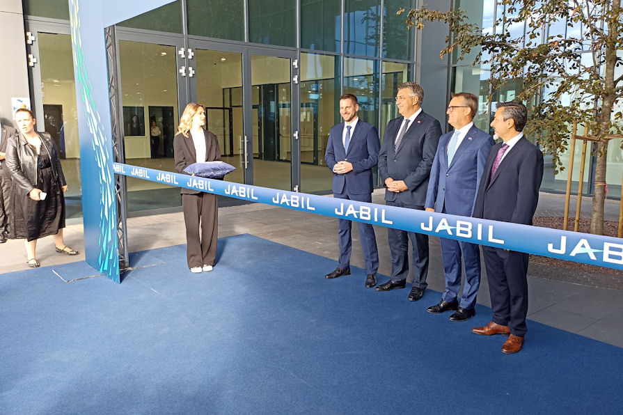 Jabil je jedna od najvećih investicija privatnog kapitala u Osijeku, ali i cijeloj zemlji