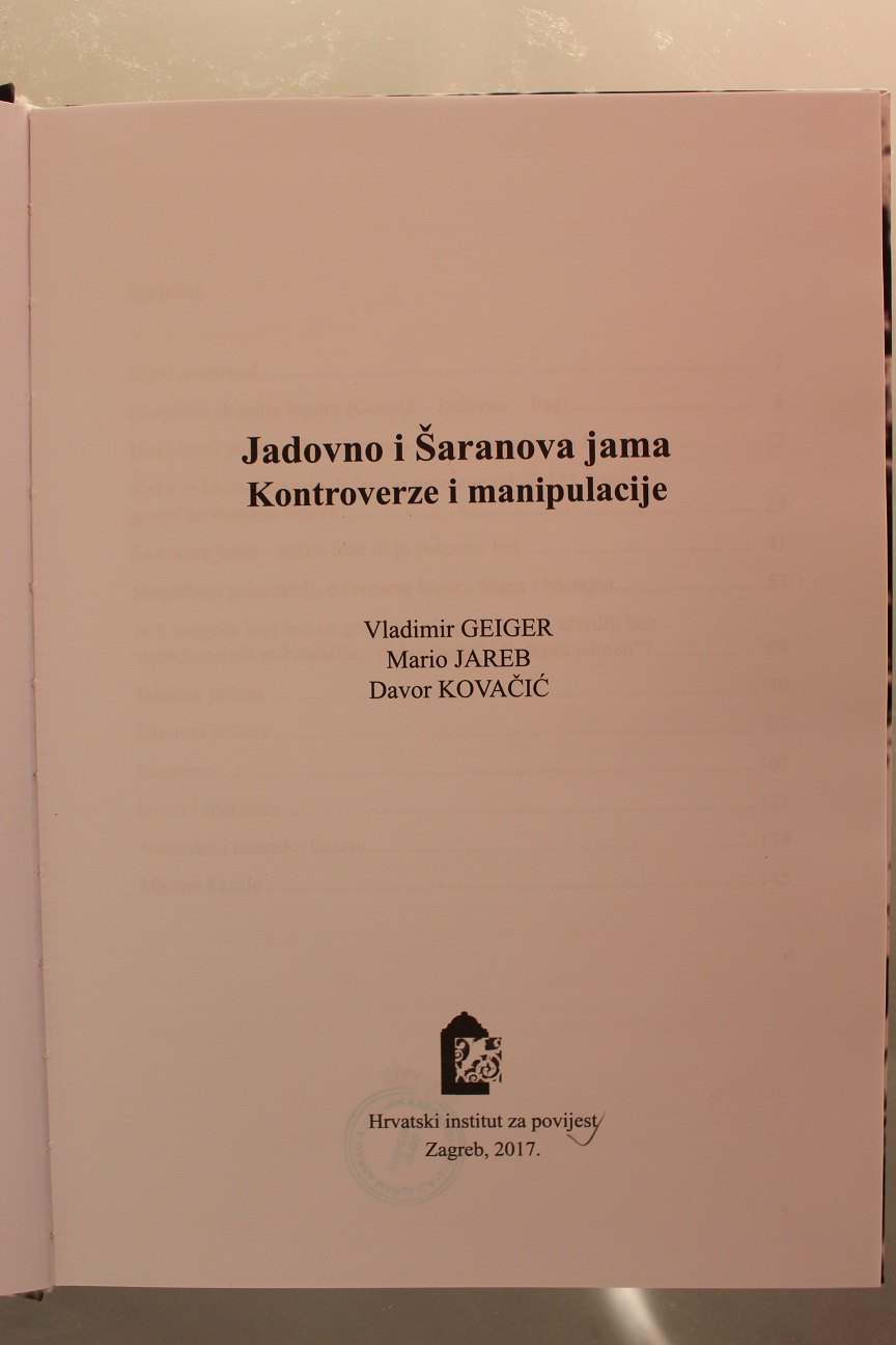 Laži o Jadovnu i Šaranovoj jami: Mitovi bez dokaza