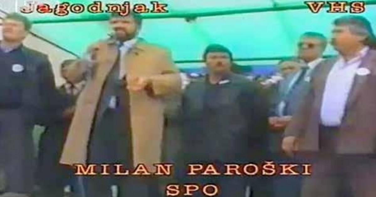 Srpski miting u Jagodnjaku 21. travnja 1991. godine