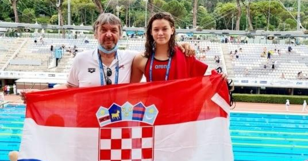 Hrvatska ima novo sportsko čudo! Senzacija u Rimu, 14-godišnjakinja opet srušila seniorski rekord!