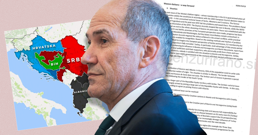 Janša zvao Džaferovića, želi sanirati štetu: Ne postoji ‘non-paper‘ o prekrajanju granica!