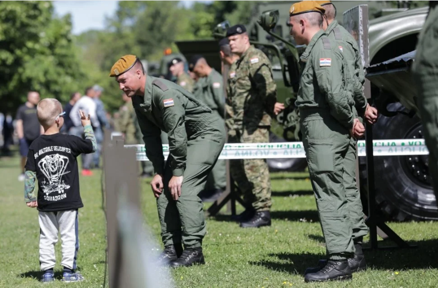 FOTO Na Jarunu obilježen Dan Oružanih snaga RH, evo kako je izgledala svečana 30. obljetnica ustrojavanja Hrvatske vojske