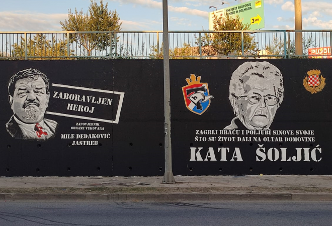 MURAL I ZA JASTREBA! Zaboravljen heroj? Što se Torcide tiče – nije: Vječno će biti u njihovom gradu