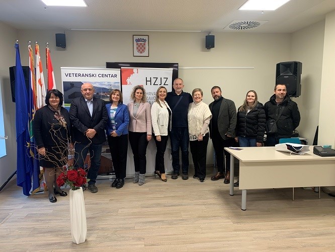 Javnozdravstvena akcija u Veteranskom centru Petrinja