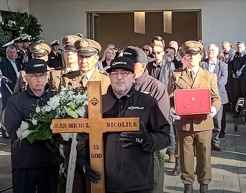 Heroj iz Francuske našao mir u Vukovaru: Hvala ti, Jean-Michel