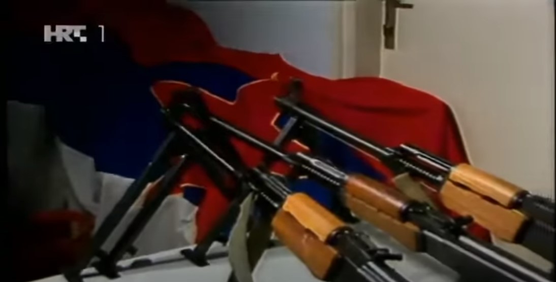 Sumnje da JNA potiče srpsku pobunu na virovitičkom području dijeleći Srbima oružje potvrđene su 30. lipnja 1991. (VIDEO)