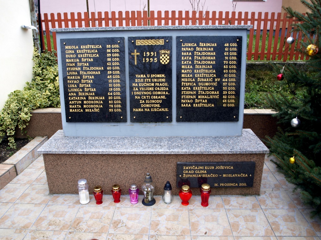 DA SE NE ZABORAVI srpski zločin i pokolj u Joševici, 16. prosinca 1991…