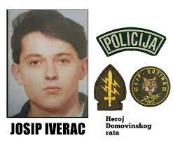 JOSIP IVERAC PRVI POGINULI PRIPADNIK SJP ''RIS''KUTINA