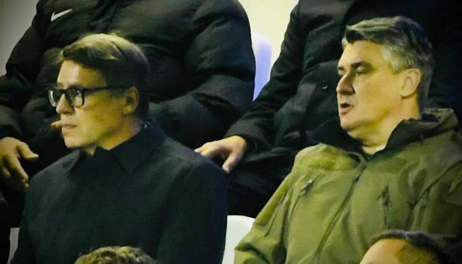 Milanović utakmicu Vatrenih pratio s čovjekom koji se ‘proslavio’ po ‘isušivanju močvare’