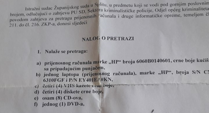 EKSKLUZIVAN I NIKAD OBJAVLJEN DOKUMENT: Na današnji dan, prije deset godina, izvršen je pretres domova i privođenje hrvatskih branitelja bliskih obrani generala Gotovine!…