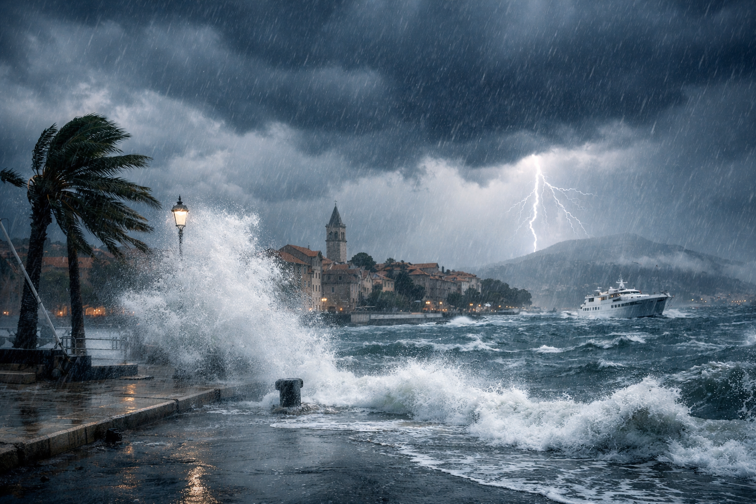 Nova promjena vremena pred Hrvatskom: Obilna kiša, jako jugo i nestabilan nastavak tjedna