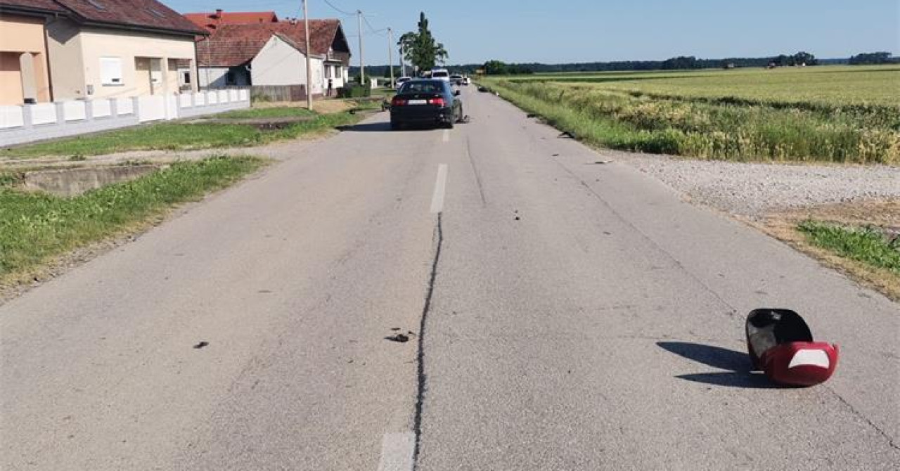 CRNO JUTRO Dvoje mrtvih u teškim nesrećama: Vozačica mopeda poginula na mjestu kod Vinkovaca, motociklist smrtno stradao u Dalmaciji