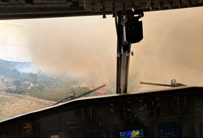KANADER U AKCIJI: Snimka požara je baš vrlo neugodna