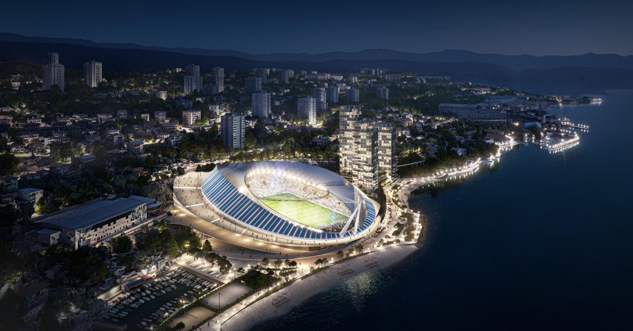 Rijeka se vraća kući! Evo kako će izgledati nova ultra moderna Kantrida: Stadion, hoteli, neboderi...