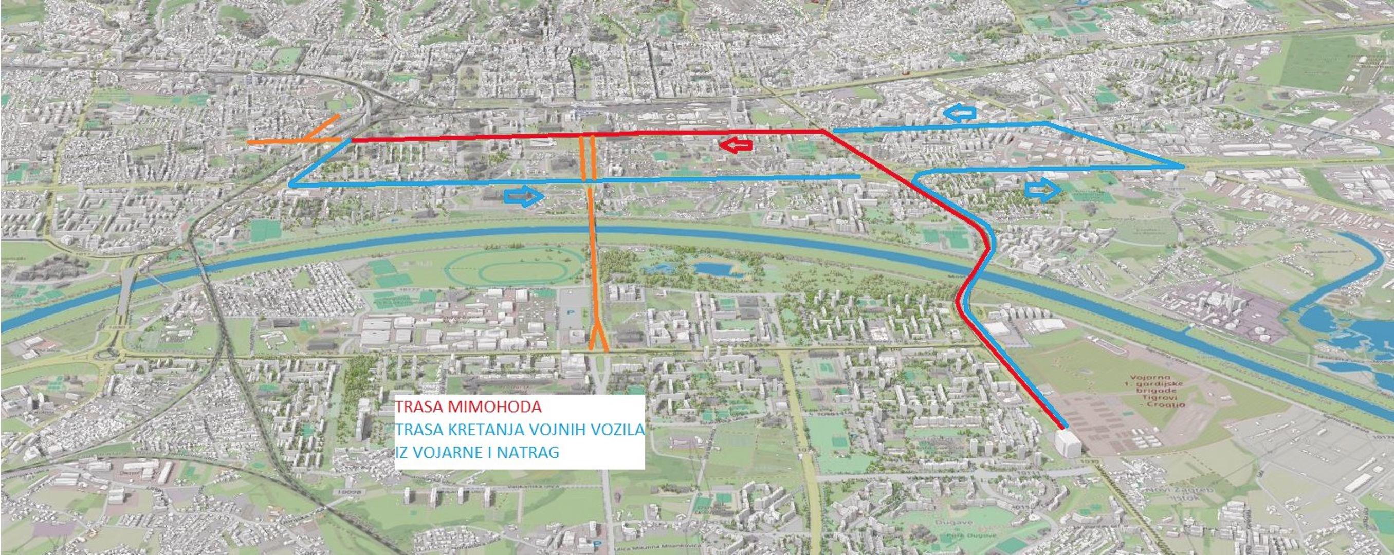 Generalna proba pa mimohod: Evo koje ulice i kad se zatvaraju za promet