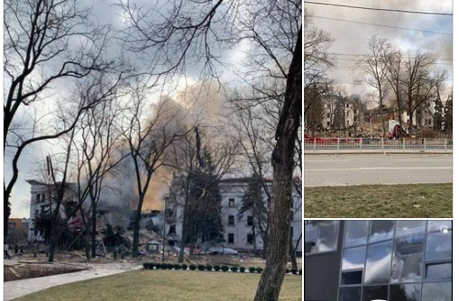 (VIDEO) RUSI BOMBARDIRALI KAZALIŠTE PUNO CIVILA: Zločini se gomilaju