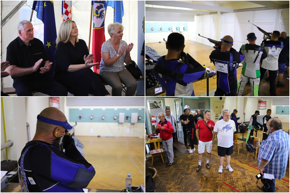 U Koprivnici na tradicionalnom međunarodnom turniru okupili se ratni veterani, natječu se u gađanju zračnom puškom