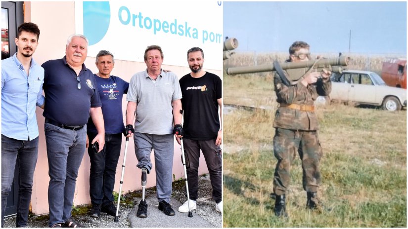 Humanitarna akcija Kluba varaždinskih branitelja "Želim hodati“: Našem Vladeku osigurali smo ortopedsko pomagalo!