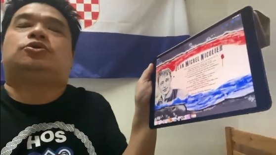 POVODOM ROĐENDANA JEAN MICHAEL NICOLIERA “KINEZ USTAŠA” POSLAO VIDEO PORUKU, POGLEDAJTE!