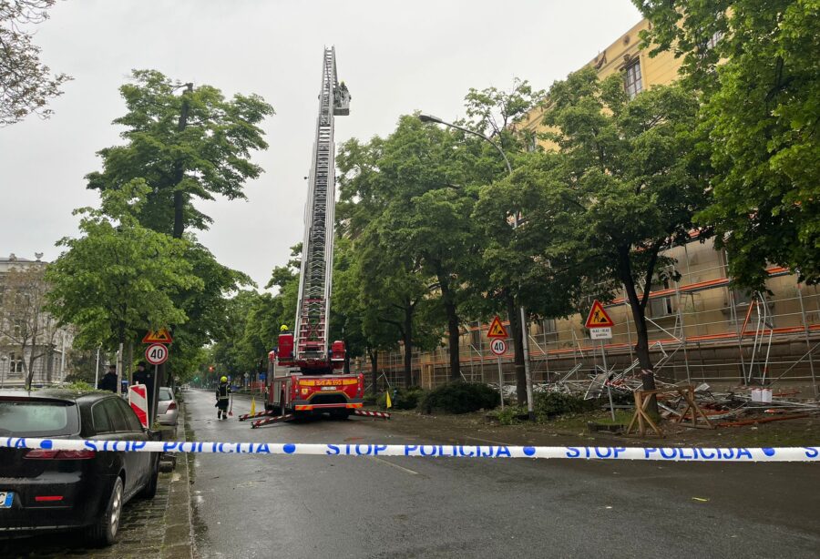 Policija objavila detalje urušavanja zgrade i skele u centru Zagreba