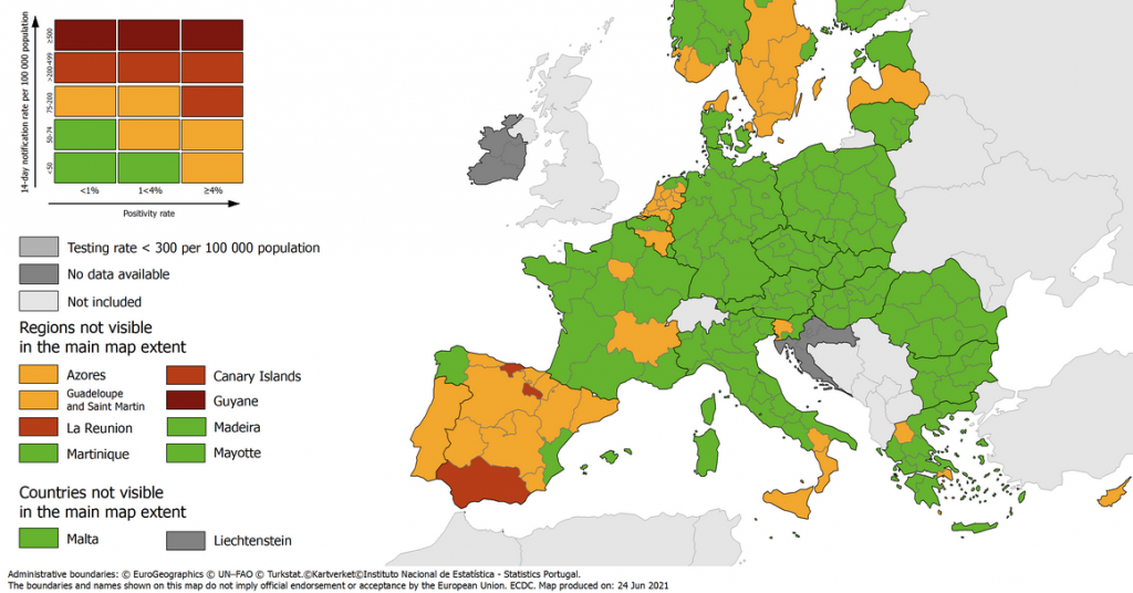 Stigla nova europska covid karta, Hrvatska umjesto u zelenom završila u sivoj zoni! ‘Falio nam je jedan klik...‘