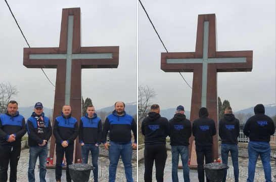 Klub navijača Dinama Vitez prisjetio se ubijene djece, žena, civila i bojovnika HVO-a u Buhinim Kućama