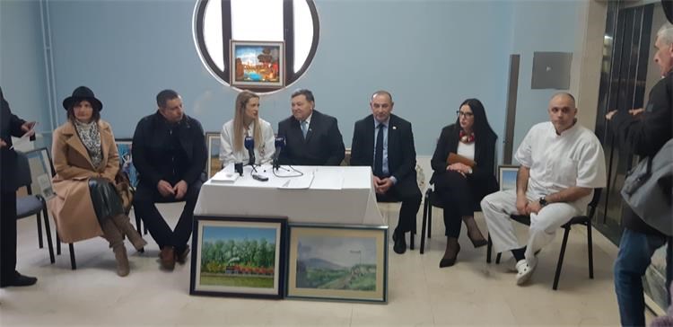 Udruga „Peski-Art“ Đurđevac donirala Općoj i veteranskoj bolnici „Hrvatski ponos“ Knin likovne radove