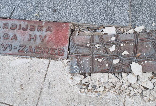 ŠOKANTNE FOTKE IZ KNINA! Spomenik Oluji u raspadu: ‘Zar se ovako drži do svetinje?’