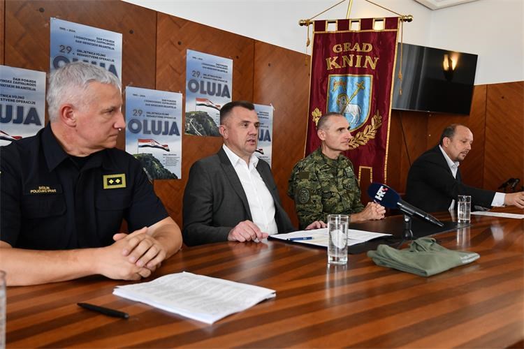 U Kninu predstavljen program za 5. kolovoza